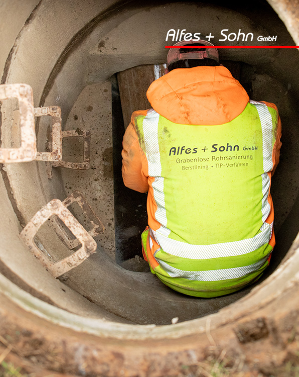 Alfes + Sohn GmbH Referenzen | Aufnahme Schacht TIP-Verfahren in Wenden-Hünsborn